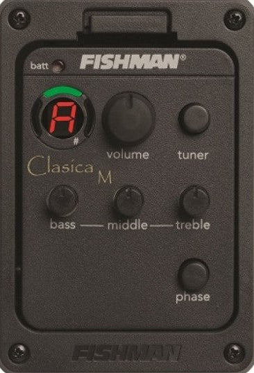 Fishman preamp for acoustic guitar with  tuner Fishman acoustic amplification solutions bring out a great sound from this guitar 
